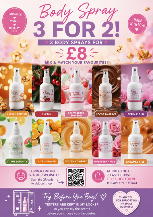 Build your own body sprays bundle