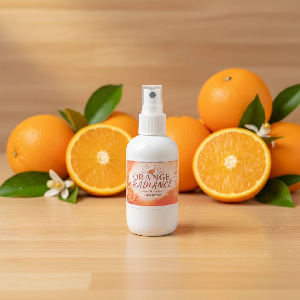 An Orange Radiance Room Spray
