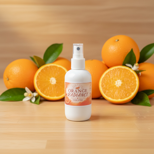 An Orange Radiance Room Spray
